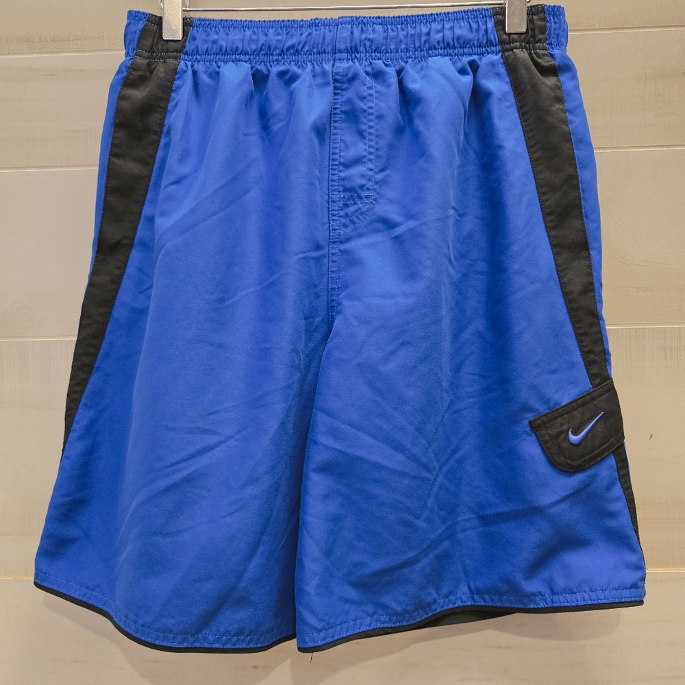 {M} Nike Men's Swim Trunks Blue
